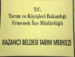 Kazanc Tarm Merkezinin iler acs hali...
