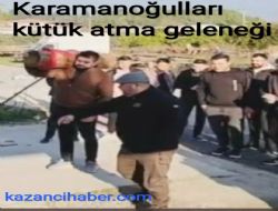 Karamanoullar gelenei tekrar yaatld.