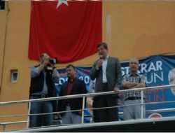 Davutolu Ermenek ve Sarvelilere geldi.