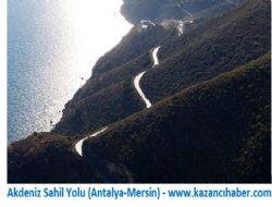 Akdeniz Sahil Yolunda (Antalya-Mersin) sona gelindi