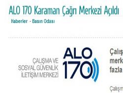 Karamanda ALO 170 Merkezi Ald