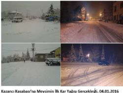 Kazancya Mevsimin lk Kar Yad.