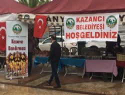 Kazanc Belediyesi Alanyada stant at.