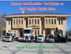 Kazancı Belediyesine Yeni Araçlar Geldi