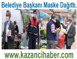 Belediye Bakan Maske datt.