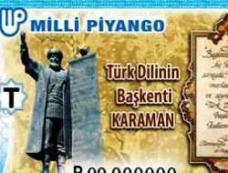 Milli Piyango 29 Temmuz'da Ermenekte ekilecek.