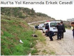 Mutta Yol Kenarnda Erkek Cesedi Bulundu