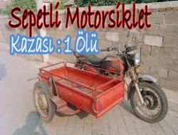 MOTORSKLET KAZASI 1 L 2 YARALI